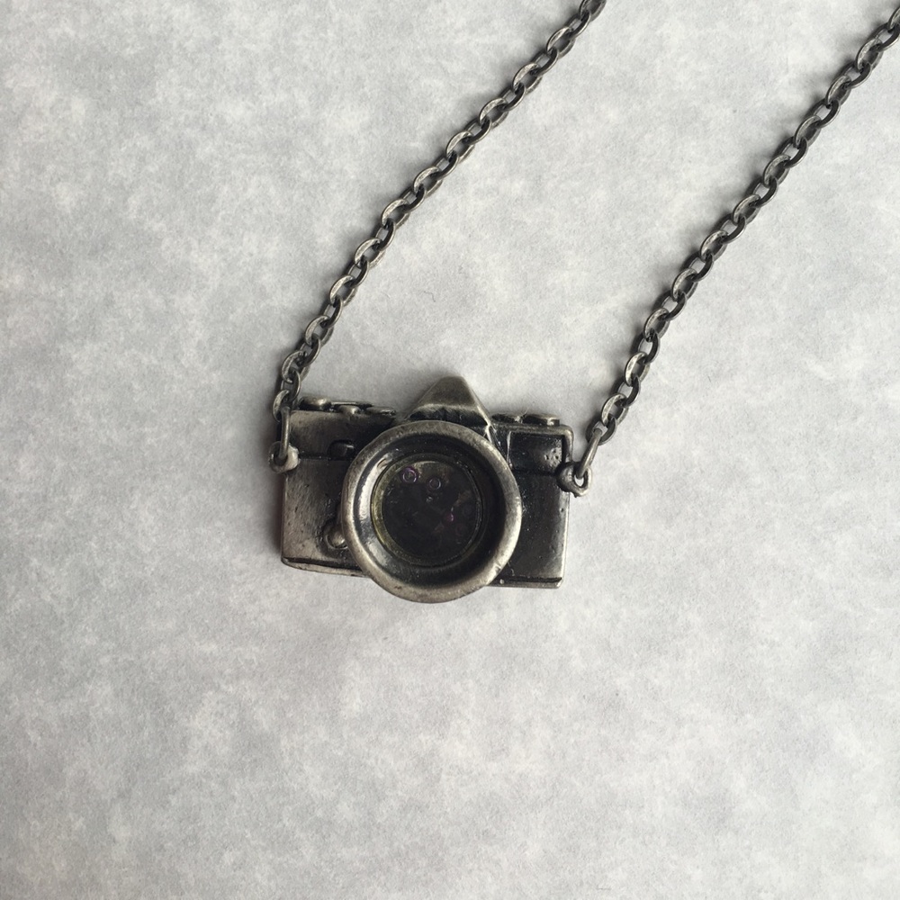 Urban Outfitters Camera Necklace