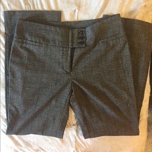 Checked Dress Pants.