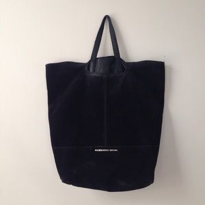 Alexander Wang leather hobo bag.