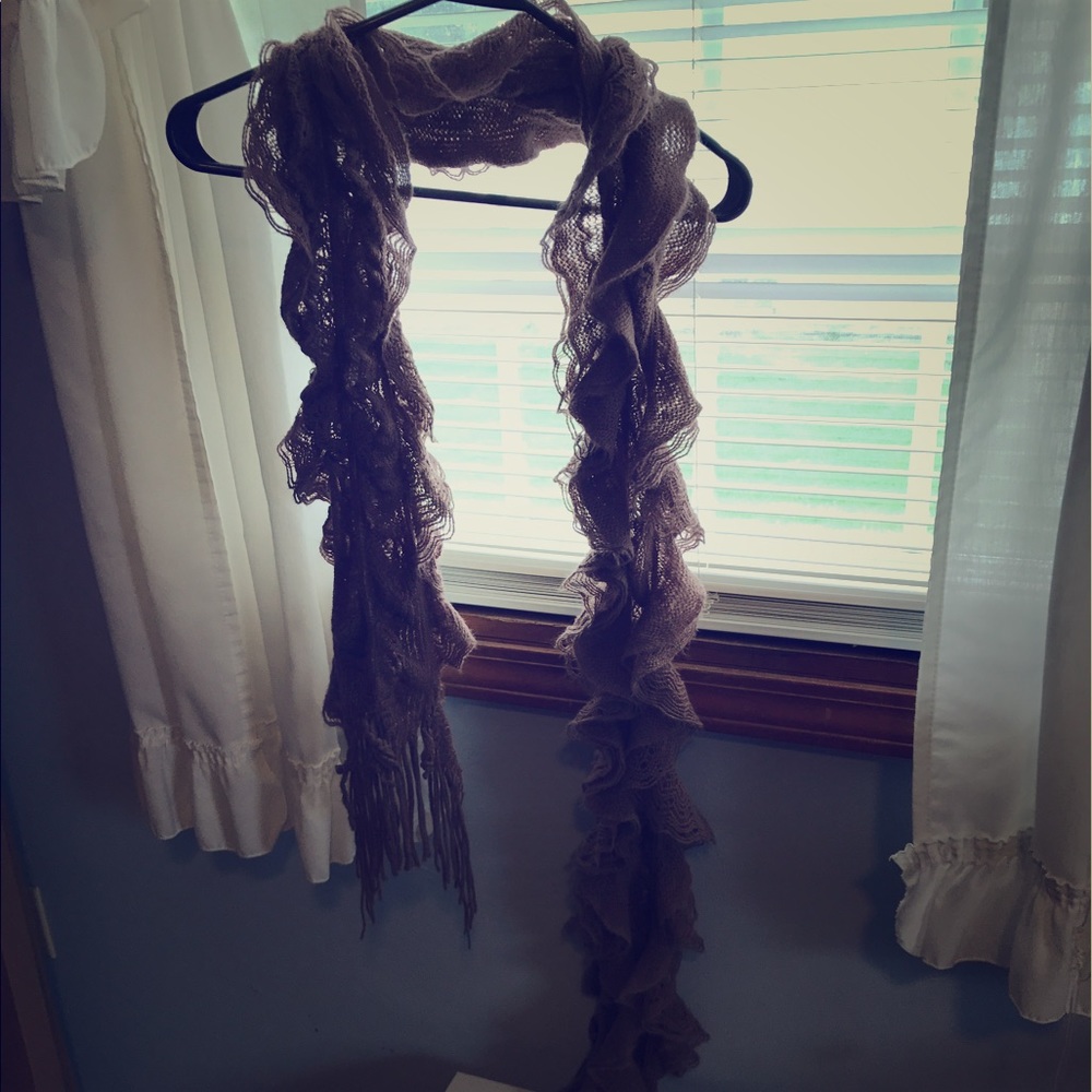 Dusty purple scarf