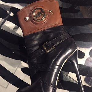 Michael kors 3 inch heel boots