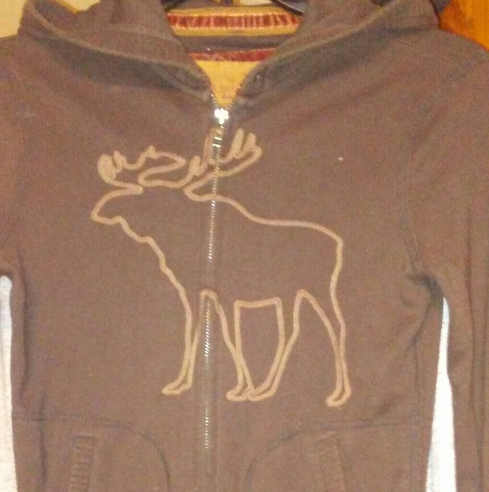 Abercrombie and fitch sweater size M double zipper