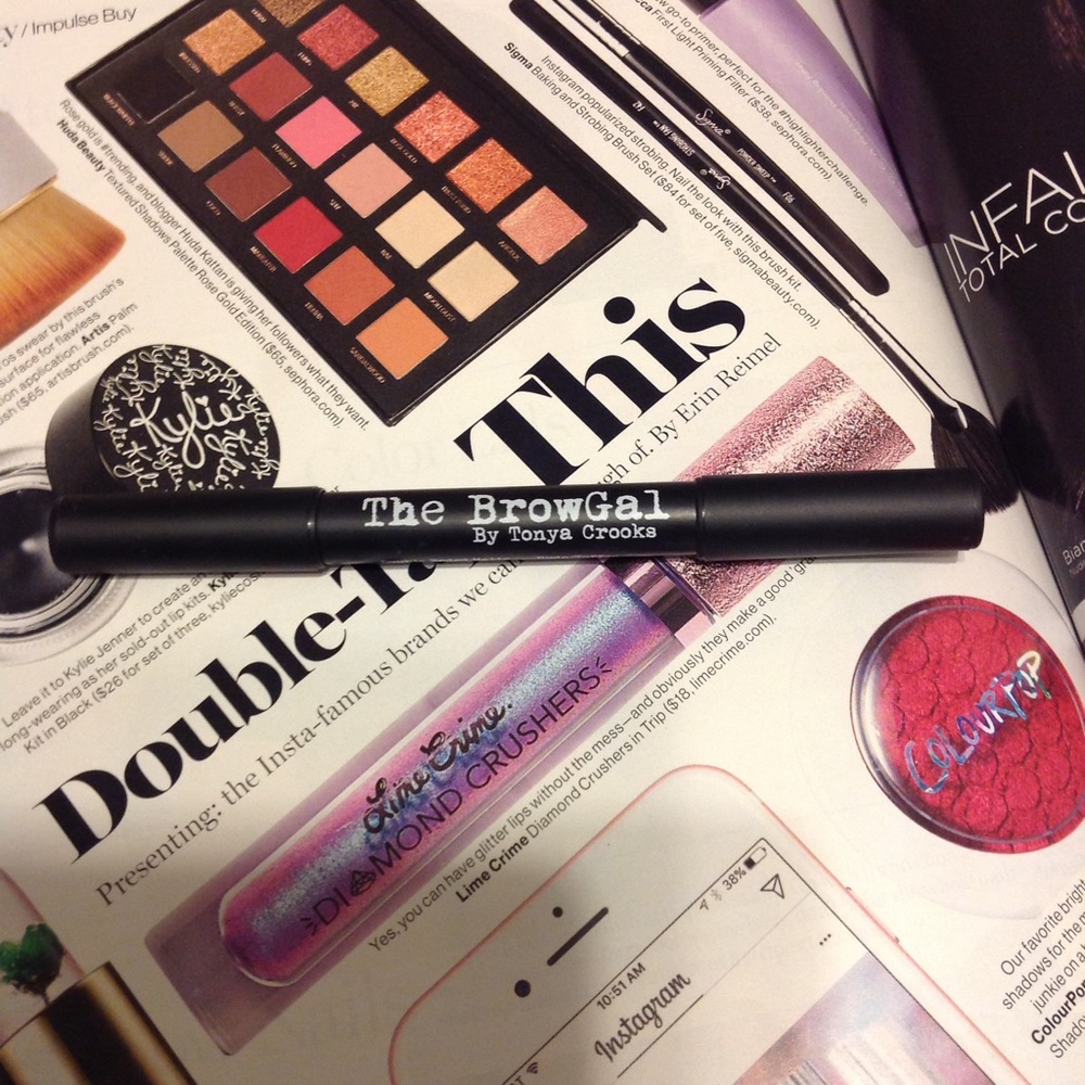 The Browgal double ended pencil in Nude/toffee