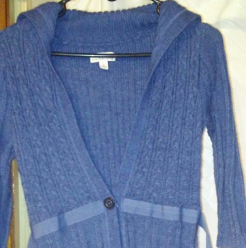 Blue Cardigan