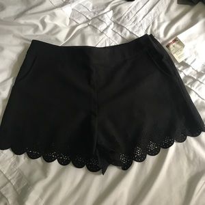 Black shorts