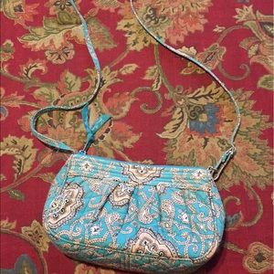 Vera turquoise crossbody purse