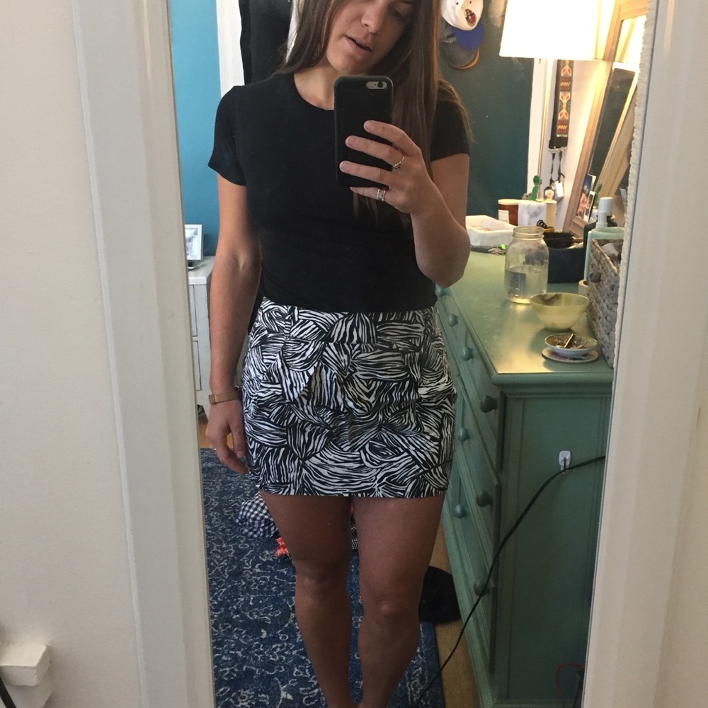 Tropical miniskirt