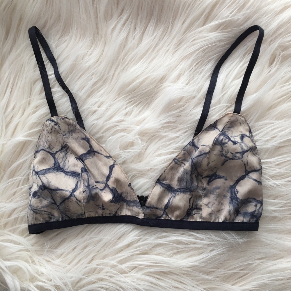 Stylestalker marbled bralette bra top topshop asos