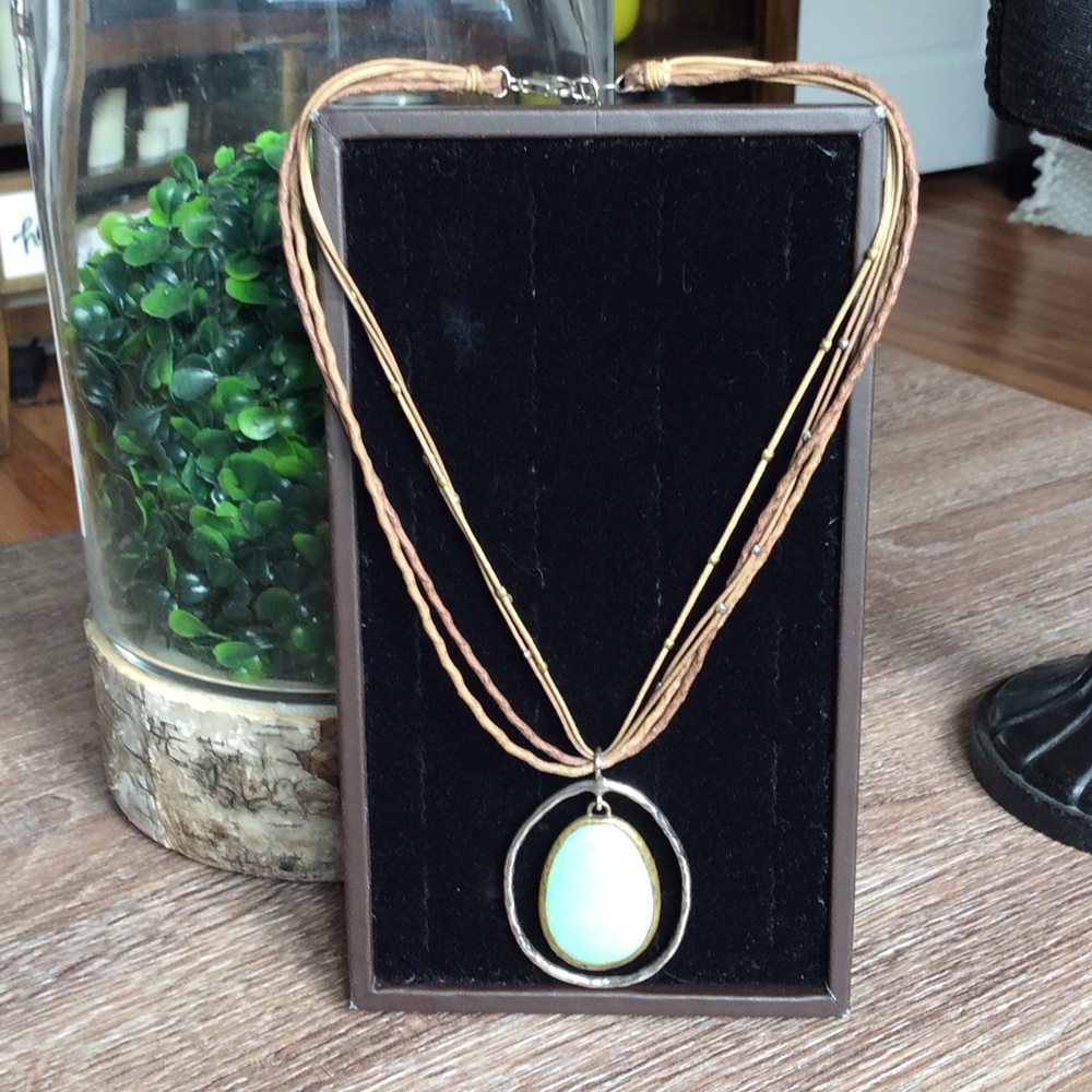 Double Halo Necklace by Silpada