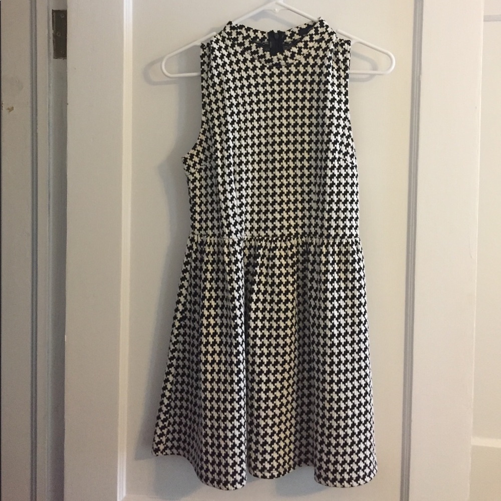 Houndstooth dress