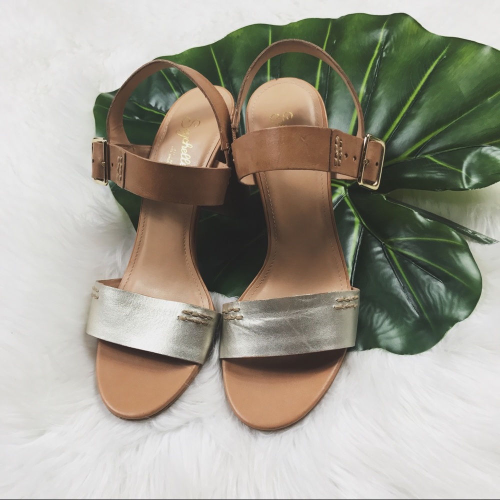 Seychelles Champion Brown & Silver Heel