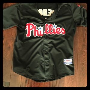 Clubhouse Black Hunter Pence Phillies Jersey
