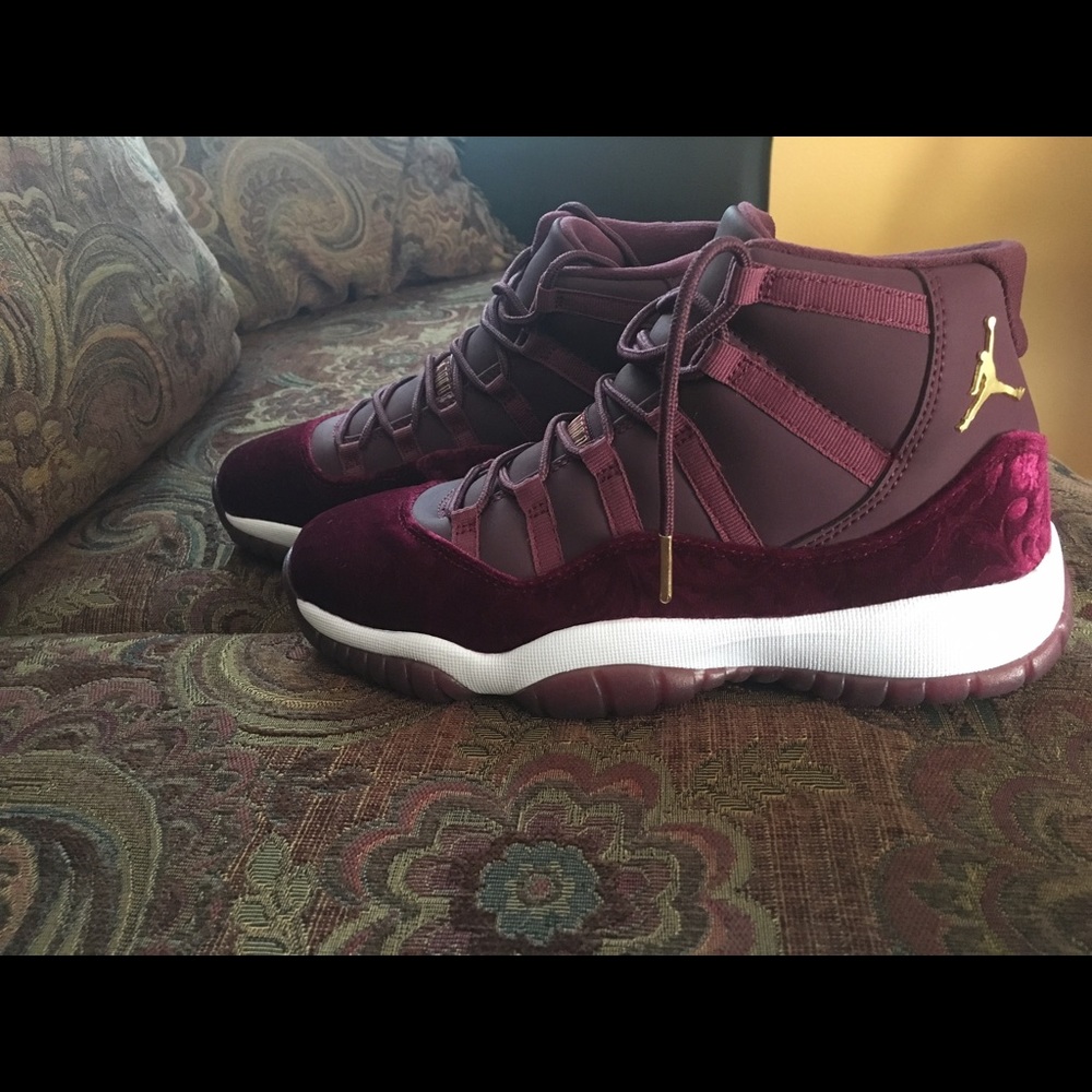 Air Jordan 11 Heiress Night Maroon Auth✨ OBO NIB