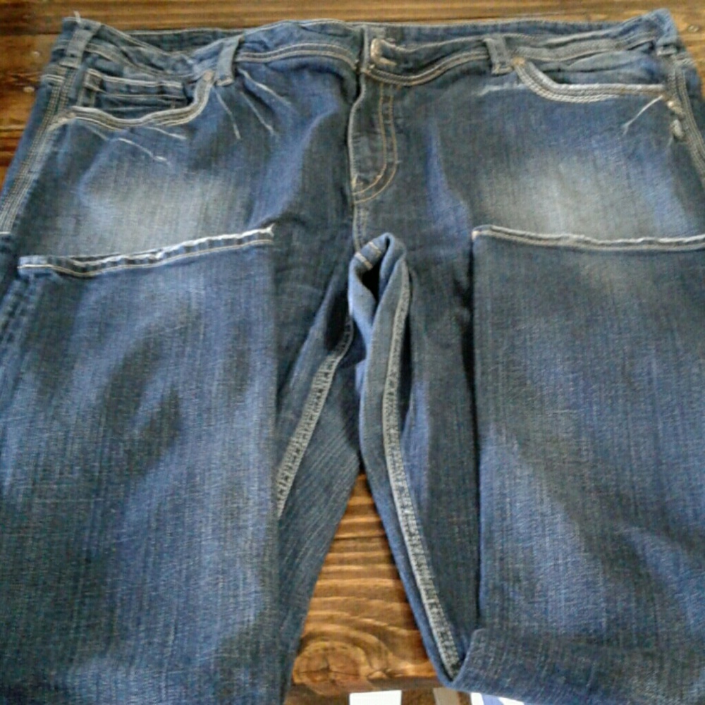 Silver jeans