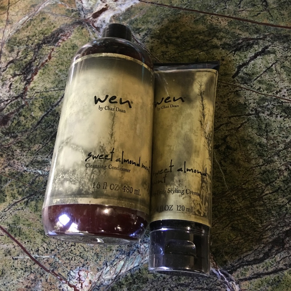 Wen 16 oz Cleansing conditioner and styling cream.