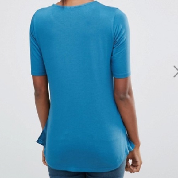 Final💕NWT ASOS maternity top with satin hem - Picture 3 of 3
