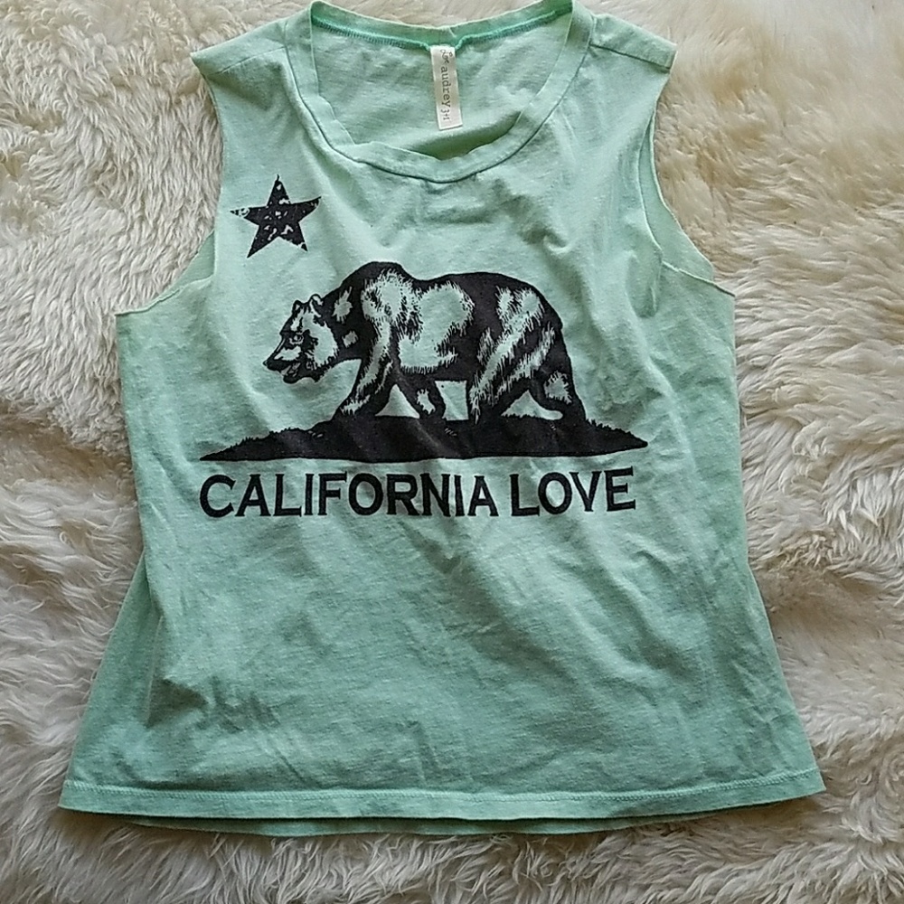 California Love Cut Out Muscle T