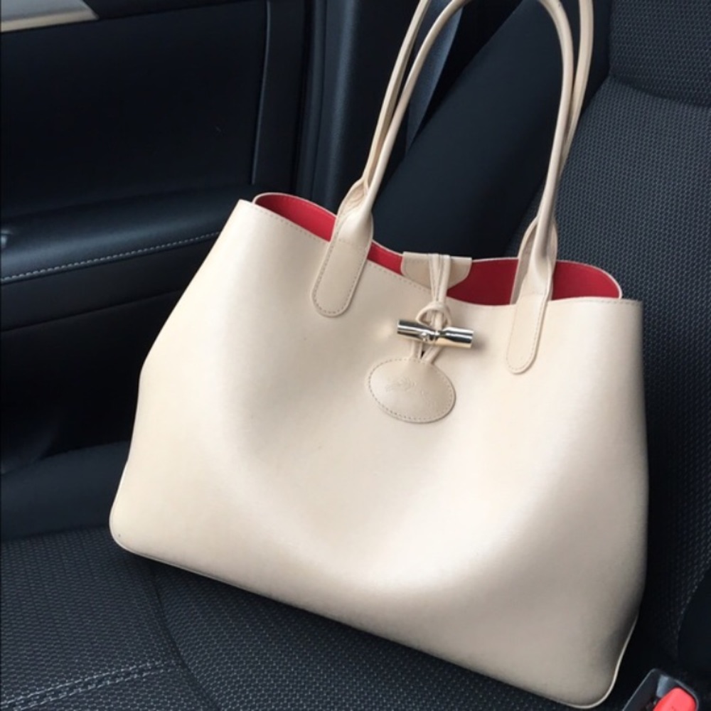 Longchamp Roseau reversible tote