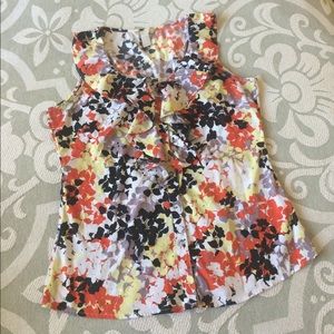 Sleeveless Banana Republic blouse