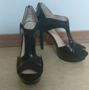Nine West black heels