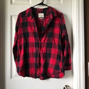 Red and black flannel