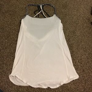 Lulu tank top with built in sports bra