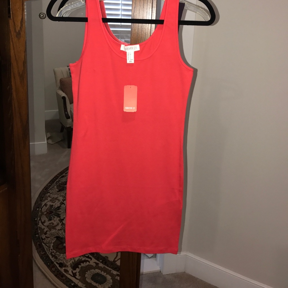 Two skin tight dresses! Bundle! Pink one brand new