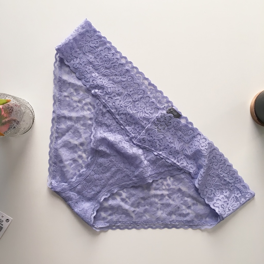 Aerie Lacy Lavender Brief