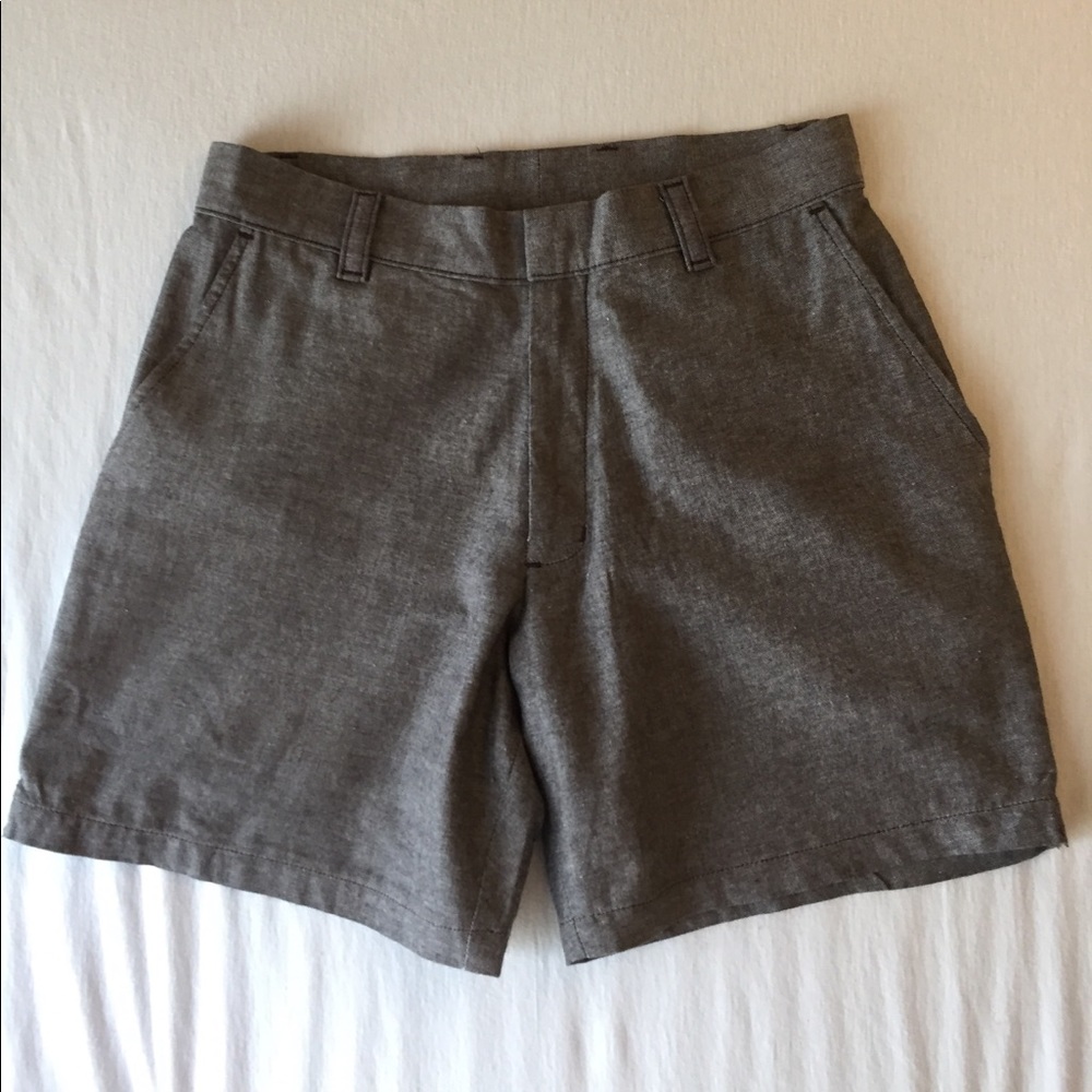 Chambray Shorts