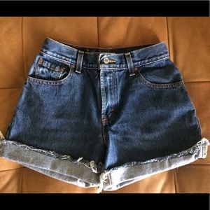 Vintage Levi cutoffs