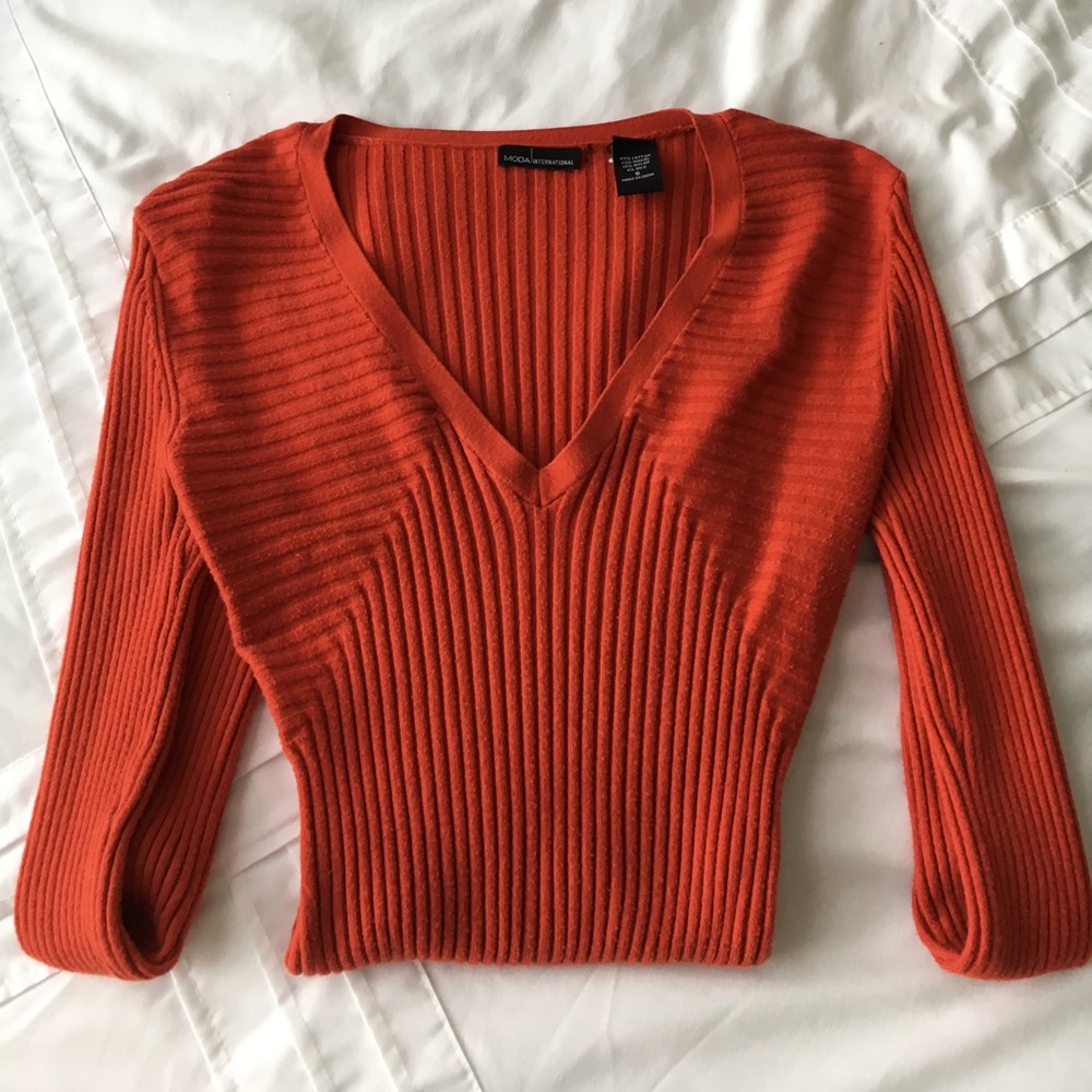 Moda International Form-Fitting Sweater Dress