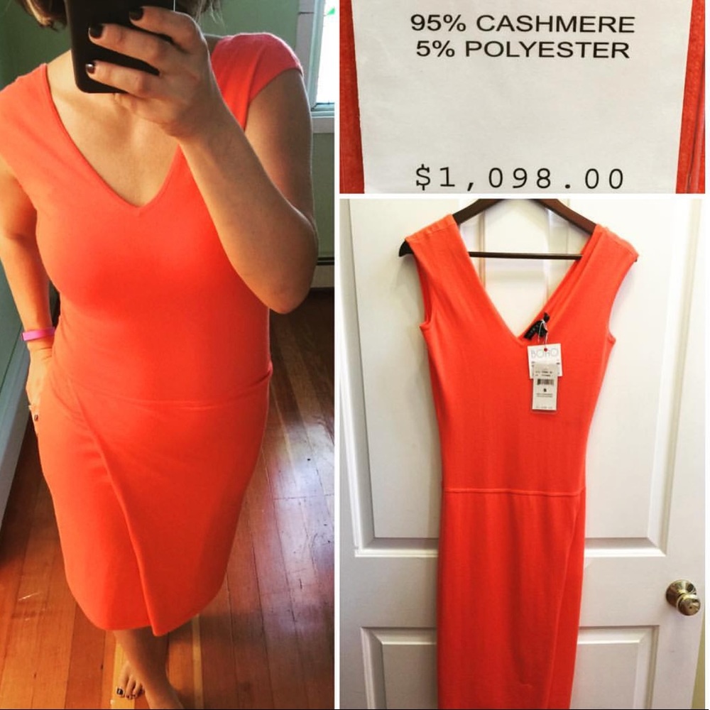 Ralph Lauren Black Label Cashmere Dress Small