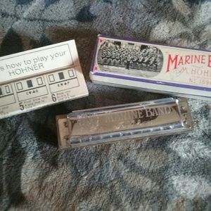 Genuine vintage Marine harmonica