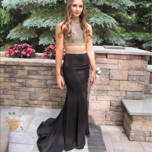 La femme prom dress