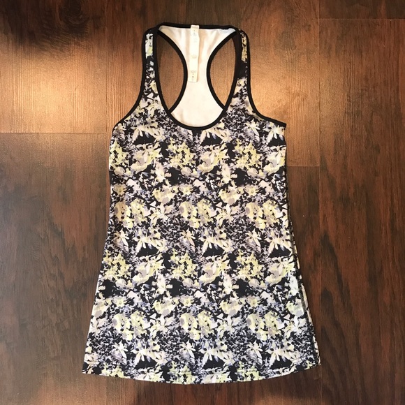 lululemon athletica Tops - Lululemon Floral Workout Tank Top