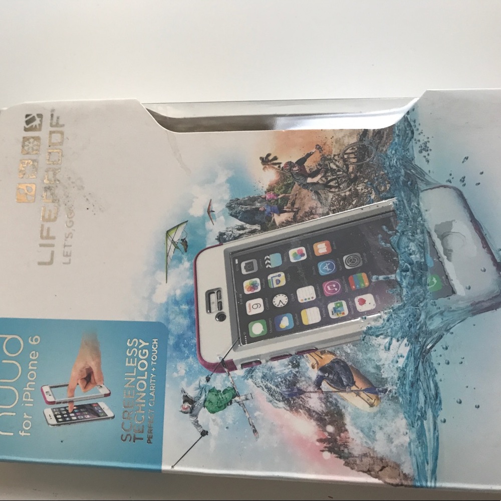 iPhone 6 life proof case Otterbox, new never used