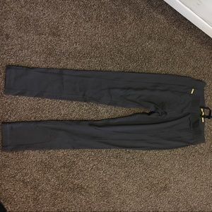 Lole brand dark gray nylon leggings