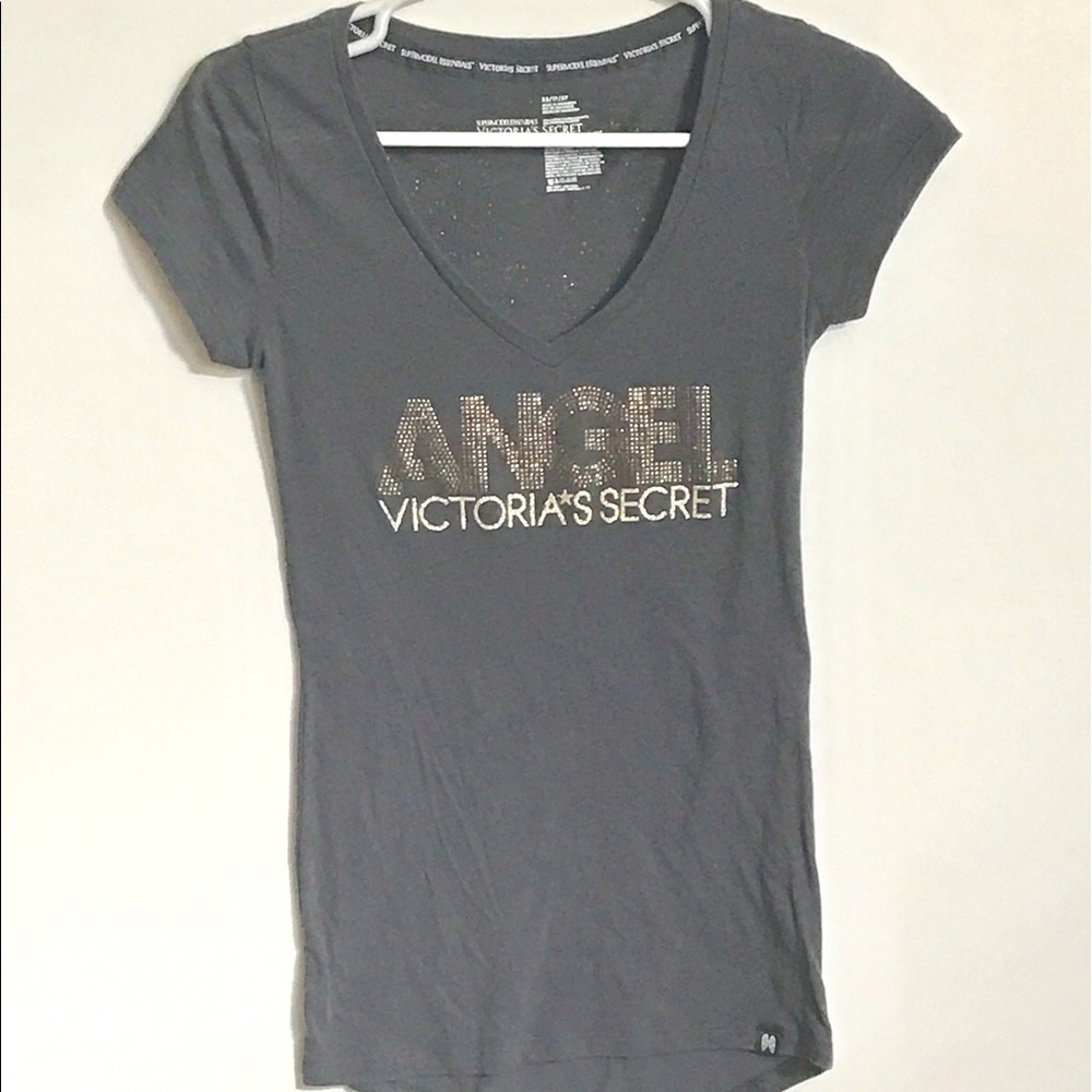 Victoria's Secret top with glitter angel wings