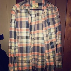 Men's American eagle casual button up