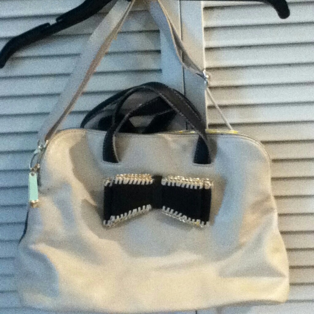 Betsey Johnson Black & White Purse