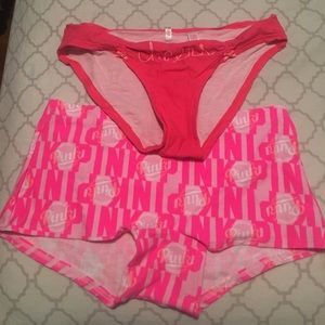 2 Victoria secret undies in size medium