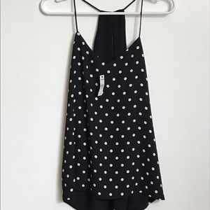 New Express polka dot top