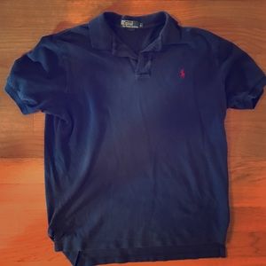 Men's polo shirt navy blue by polo Ralph Lauren
