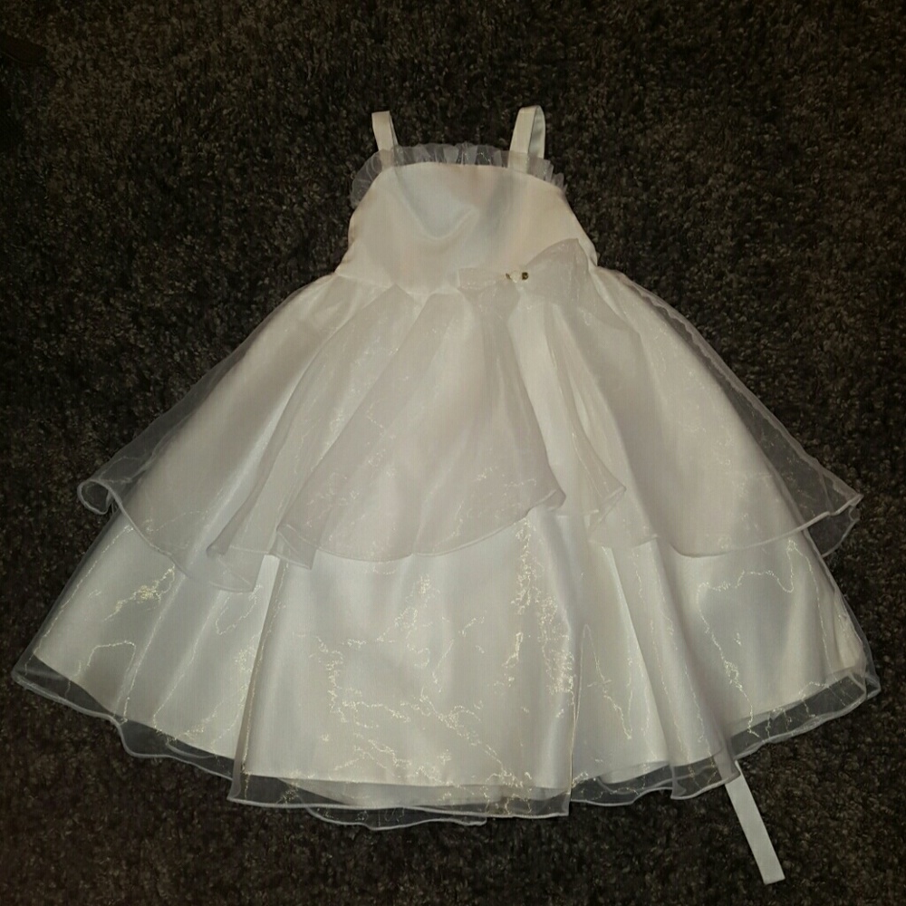 Off white toddler dress