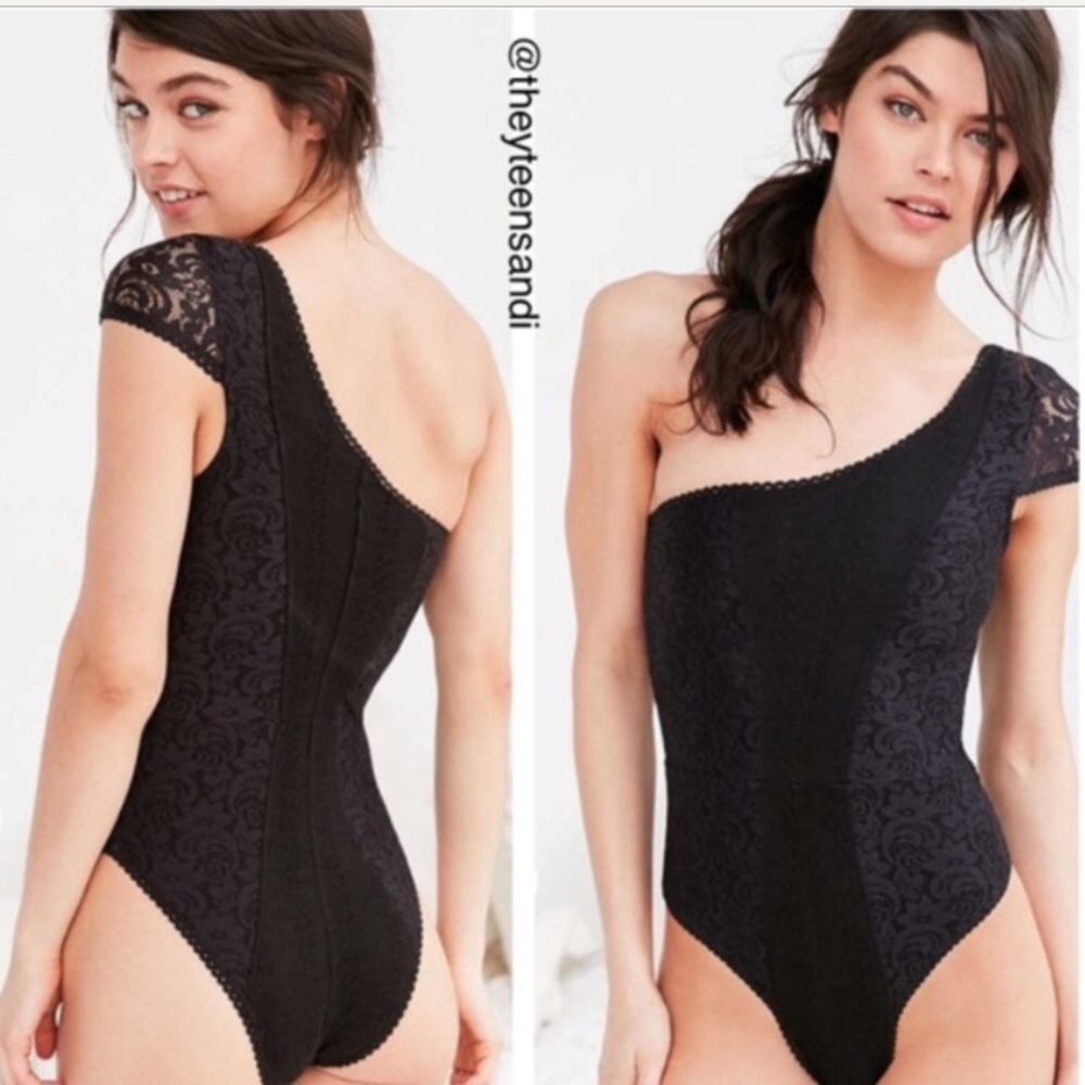 Urban outfitters one shoulder bodysuit