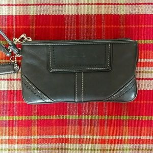 Authentic coach wristlet
