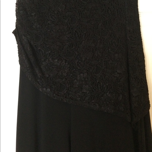 WHBM Strapless Black Dressy Jumpsuit - Picture 3 of 4