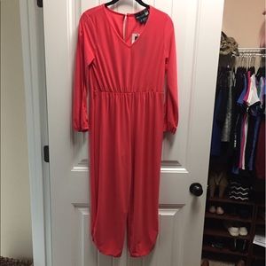NWT coral jumpsuit Anthony Brand from HSN