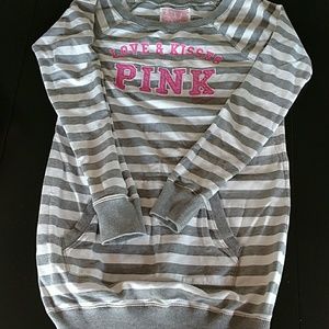 VS pink bathing suit cover up