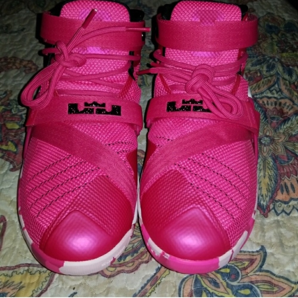 Nike Pink Lebron Shoes